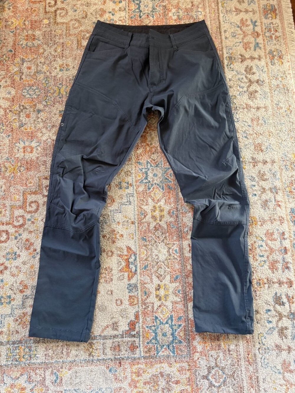KUHL Renegade Rock Pant 33W x 34L, Nocturnal Blue